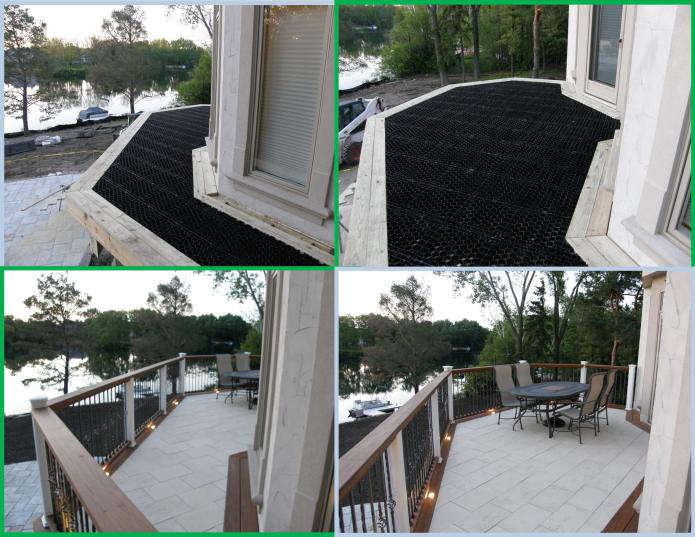 Balconies can be extended living spaces, providing a dream deck in smaller areas