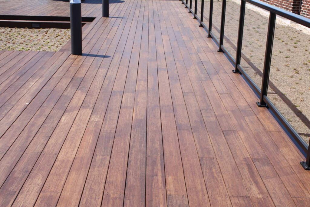 Bamboo decking